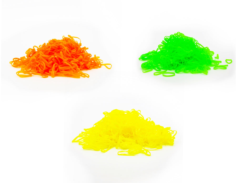 Rainbow Rubber Bands (150)