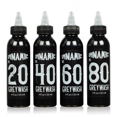 Dynamic Gray wash 4 bottles Set (4 oz)