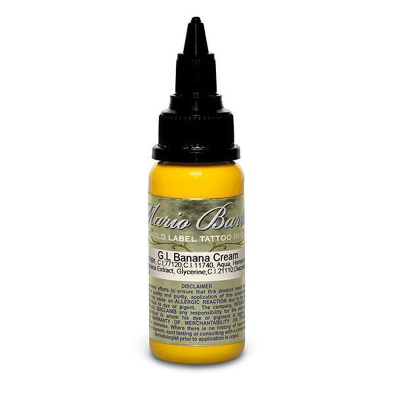 Intenze, Mario Barth, Gold label - G.L Banana Cream 1oz