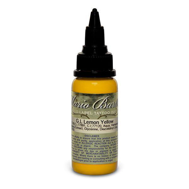 Intenze, Mario Barth, Gold label - Lemon Yellow 1oz