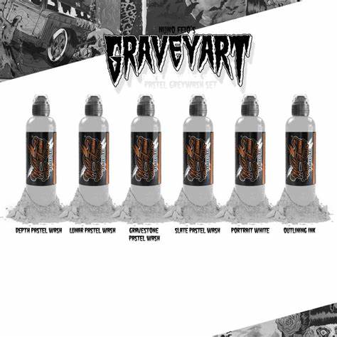 World Famous 6 Bottles Nuno Feio Graveyard set 1oz