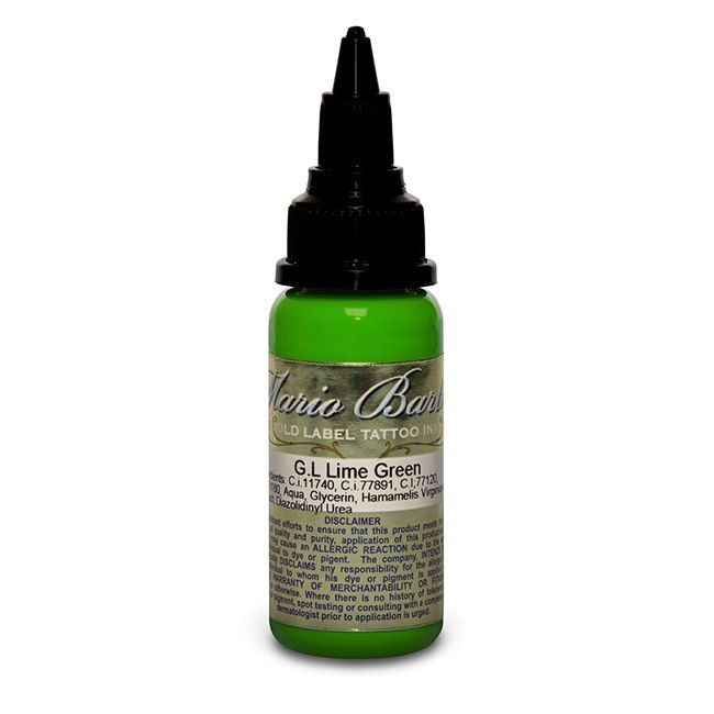 Intenze, Mario Barth, Gold label - G.L Lime Green  1oz