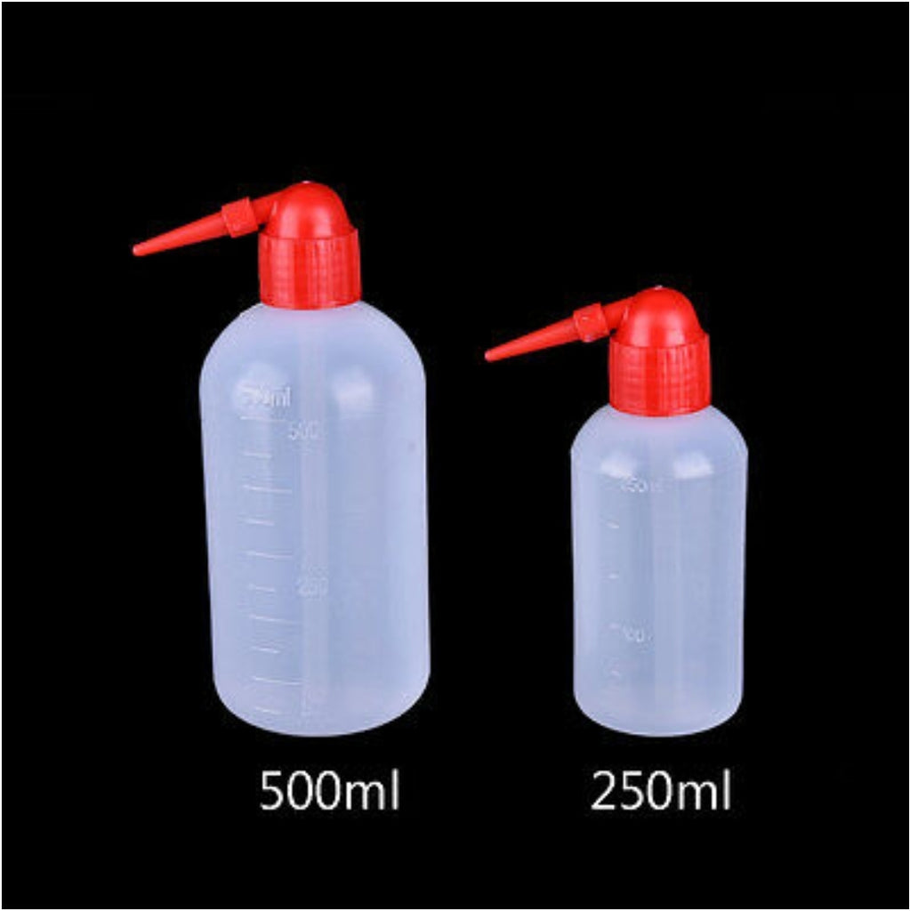 Squeeze Wash Bottle 250ml (Red Cap)