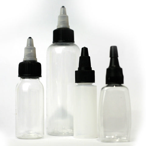 Empty Ink Bottles with Twist Top