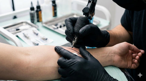 Flawless Outline Making with Tattoo Cartridge System