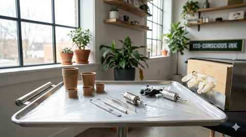 Preparation Strategy for A High-Performance Zero-Waste Tattoo Studio