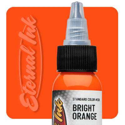 Eternal Tattoo Ink Bright Orange, 1oz, - – Custom Irons