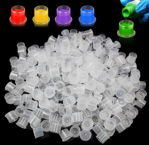 Premium Clear Ink Cups with Base