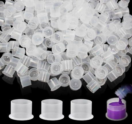 Premium Clear Ink Cups with Base