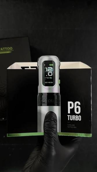 EZ P6 Turbo Wireless Tattoo Pen