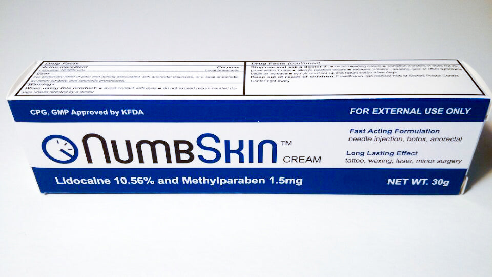 5 Tubes of Numbskin 10.56 (Value Pack) - Numbskin Cream