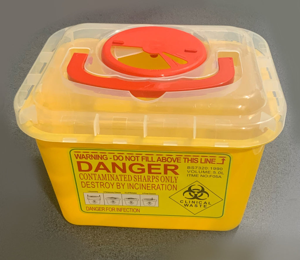 Personal Sharps Container 5ltr