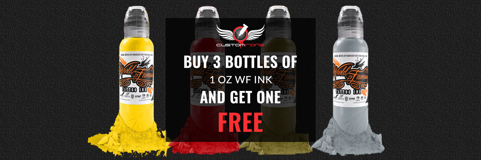 World Famous Tattoo Ink World Famous 12 Must-Haves Set - Tattoo Ink