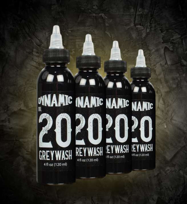 Dynamic Gray wash 4 bottles Set (4 oz)